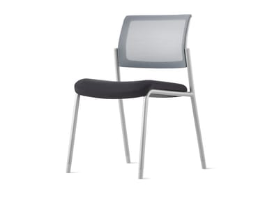 VERUS - Mesh chair with integrated cushion by Herman Miller