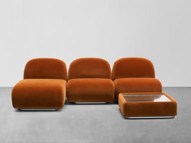 VICTORIA Modular sofa - Chaise longue module.
