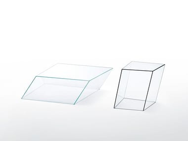WIREFRAME - Rectangular crystal coffee table (Request Info).