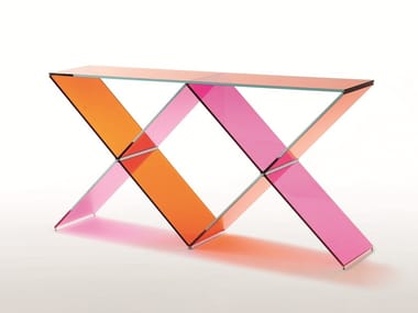 XX - Rectangular crystal console table (Request Info).