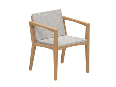 ZENHIT - Teak garden chair with armrests (Request Info).