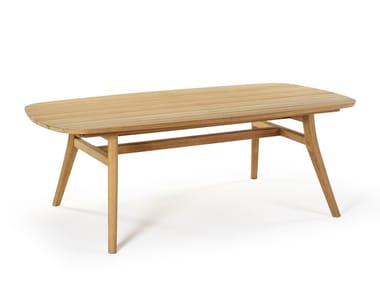 ZIDIZ - Extending rectangular teak table (Request Info).