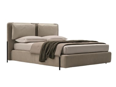ALAR - Fabric bed with upholstered headboard (Request Info).