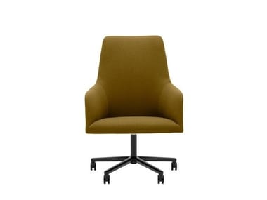 ALYA EXECUTIVE SO1480 - Height-adjustable office chair with castors with 5-Spoke base (Request Info).