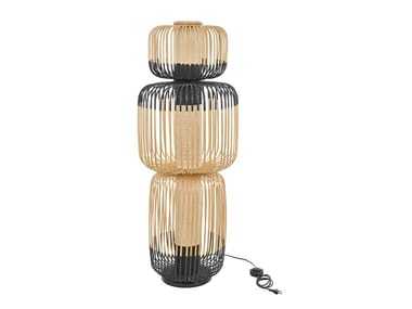BAMBOO LIGHT TOTEM 3L - Bamboo floor lamp (Request Info).