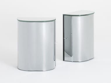 OLTRALPE - Crystal bedside table (Request Info).