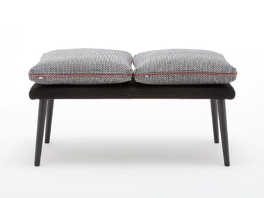 ROLF BENZ 945 - Upholstered fabric bench (Request Info).