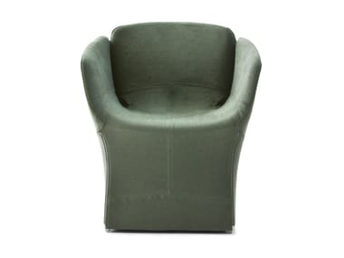 BLOOMY - Easy chair with removable cover with armrests (Request Info).