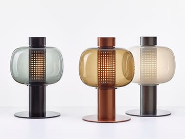 BONBORI OUTDOOR - LED Glass and Stainless Steel Outdoor table lamp (Request Info).