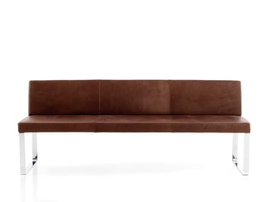 BOP - Leather bench with back (Request Info).