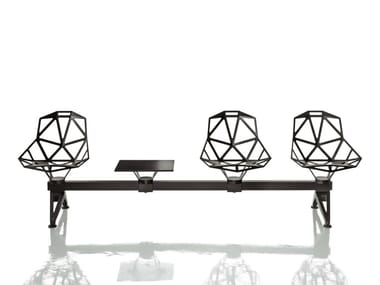 CHAIR ONE PUBLIC SEATING SYSTEM 2 - Aluminium beam seating (Request Info).