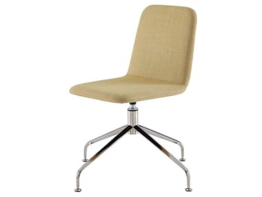 TADAO - Swivel fabric reception chair with 4-spoke base (Request Info).