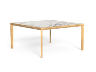 CLEOSOFT-WOOD - Square garden table (Request Info).