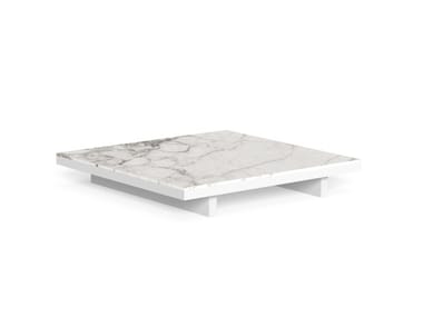 ARGO-ALU - Rectangular porcelain stoneware coffee table (Request Info).