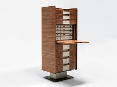CORIUM - Wooden secretary desk / chest of drawers (Request Info).