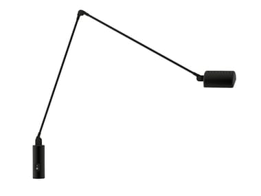 DAPHINE CILINDRO - LED adjustable with swing arm metal table lamp (Request Info).