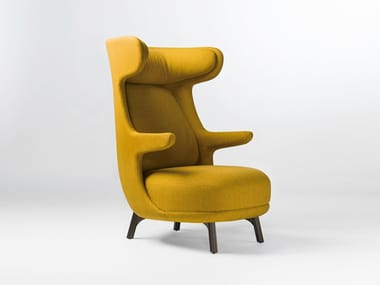 DINO - Fabric armchair with removable cover by BD Barcelona Design
