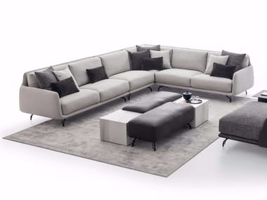 ELLIOT - Corner fabric sofa (Request Info).