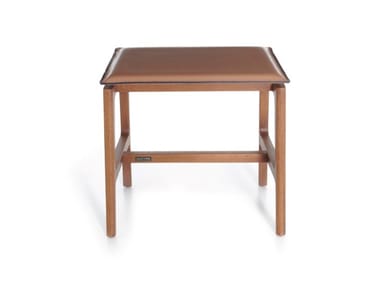 EVERYDAY LIFE STOOL Outdoor - Low wooden stool (Request Info).