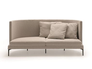 CLAN - Curved fabric sofa (Request Info).