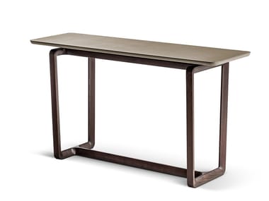 FIDELIO - Rectangular wooden console table (Request Info).