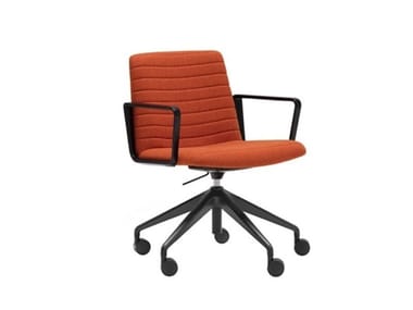 FLEX EXECUTIVE SO1863 - Height-adjustable office chair with castors with 5-Spoke base (Request Info).