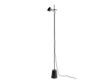 COUNTERBALANCE - LED adjustable aluminium floor lamp (Request Info).