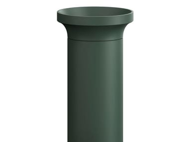 ORIGINI - Freestanding round Cristalplant® washbasin by Gessi
