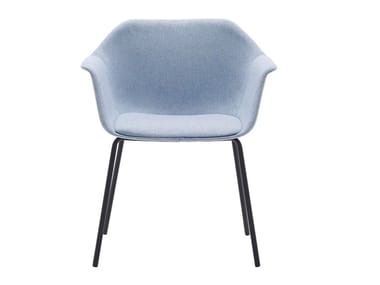 GALA SO0719 - Upholstered fabric chair with armrests (Request Info).