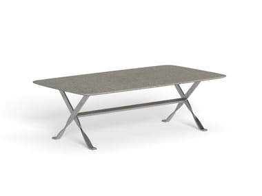 GEORGE - Rectangular garden side table (Request Info).