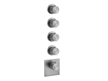 GESSI 316 - 5 hole steel shower mixer by Gessi