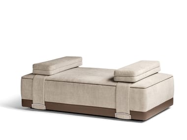 GRANT - Rectangular fabric pouf (Request Info).