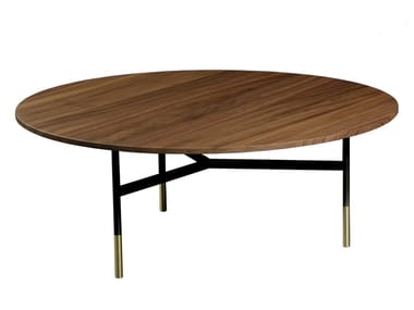 HARRI - Round wooden coffee table (Request Info).