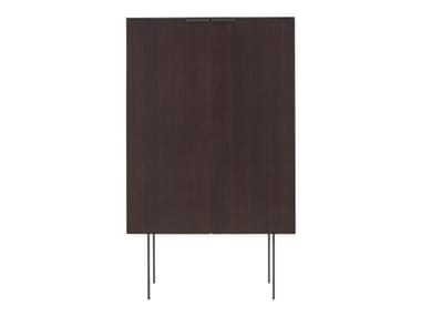 SELVANS - Walnut highboard with doors (Request Info).