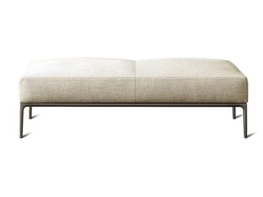 HORIZONTAL BENCH ?DITION - Upholstered fabric bench with removable cover (Request Info).