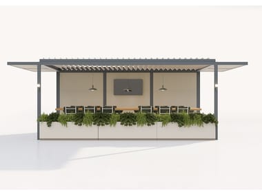 HUB OUTDOOR - Freestanding pergola (Request Info).