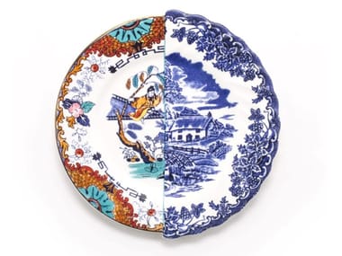 HYBRID VALDRADA - Round porcelain dessert plate (Request Info).
