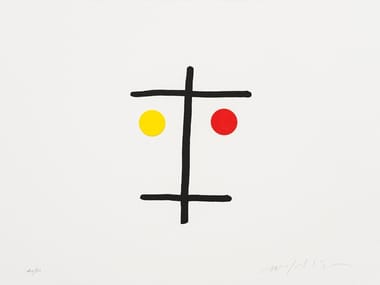 I VOLTI, TRE - Paper Silkscreen (Request Info).