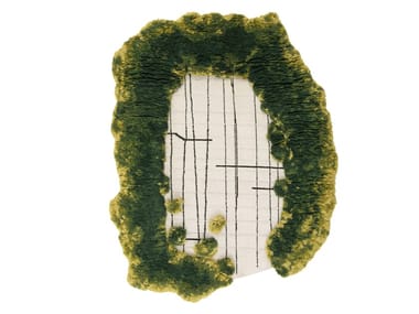 LAPSE 3 - Handmade rectangular Himalayan Wool rug by CC-Tapis