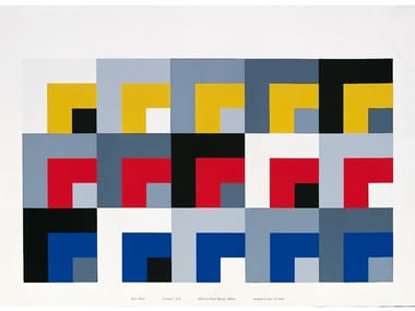 LE STANZE - 8 colours screenprinted on dropjet paper (Request Info).