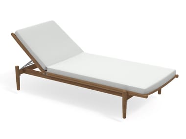 LEVANTE 009 - Recliner teak sun lounger (Request Info).
