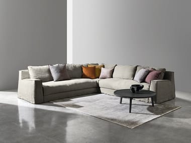 LOLL COMP. 08 - Corner sectional fabric sofa (Request Info).