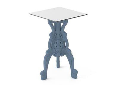 MASTER OF LOVE - Square polyethylene high table (Request Info).