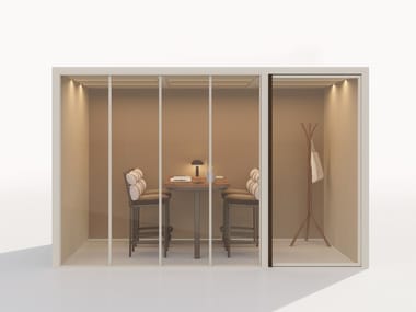 MEETING ROOM 2-4 PEOPLE - Acoustic office booth (Request Info).