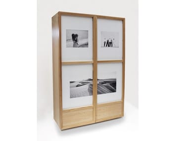 NEKA - Wooden highboard with doors (Request Info).