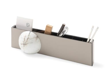 ORGANIZER - Leather pen holder (Request Info).