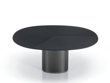 HOLO PILLAR - Oval dining table (Request Info).