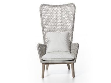 PANDA 19 - Bergere resin garden armchair (Request Info).