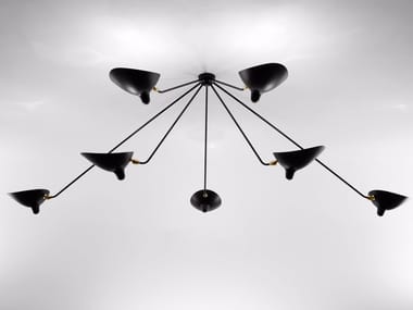 SPIDER PAR7B - Adjustable metal ceiling lamp (Request Info).