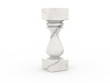 PIETRA - Marble pedestal (Request Info).